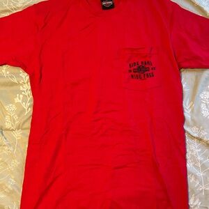 OBX Harley-Davidson Red Short Sleeve Tee